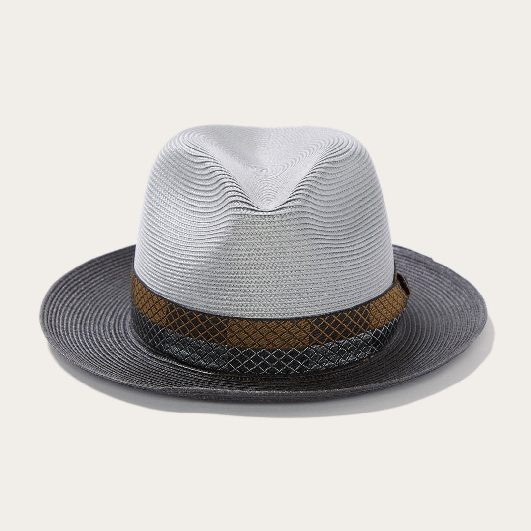 Andover Milan Fedora Grey Black Men/Women Stetson Fedora