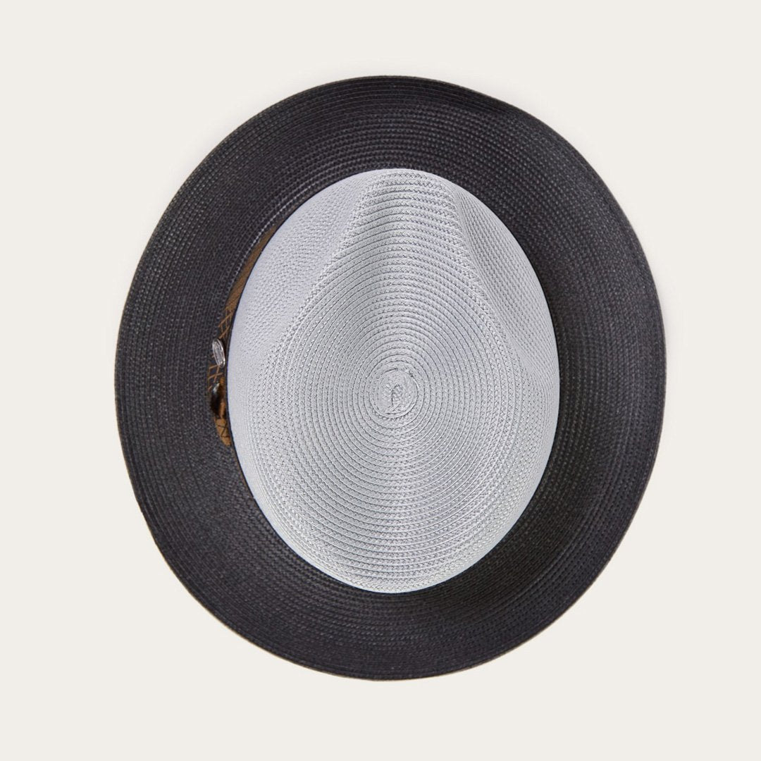 Andover Milan Fedora Grey Black Men/Women Stetson Fedora
