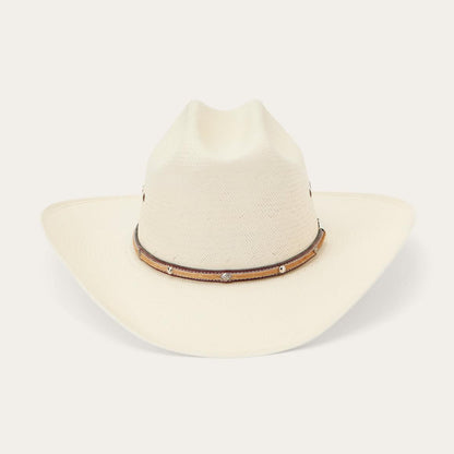 Angus 10X Straw Cowboy Hat Natural Men/Women Stetson Western