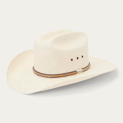 Angus 10X Straw Cowboy Hat Natural Men/Women Stetson Western
