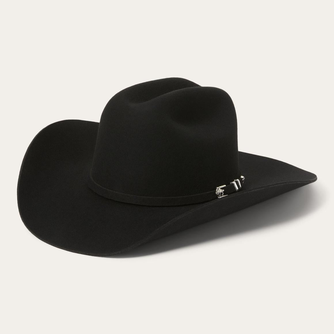 Apache 4X Cowboy Hat Black Men/Women Stetson Western