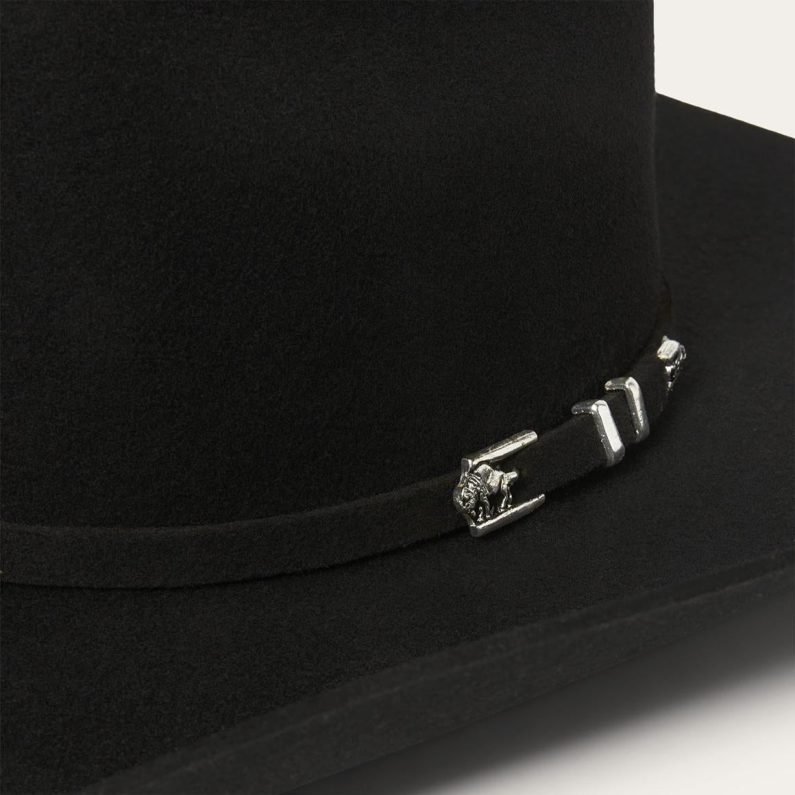 Apache 4X Cowboy Hat Black Men/Women Stetson Western