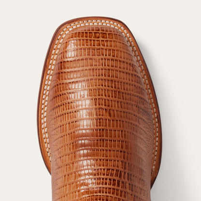 Arlington Teju Boot Tan Men Stetson Exotics