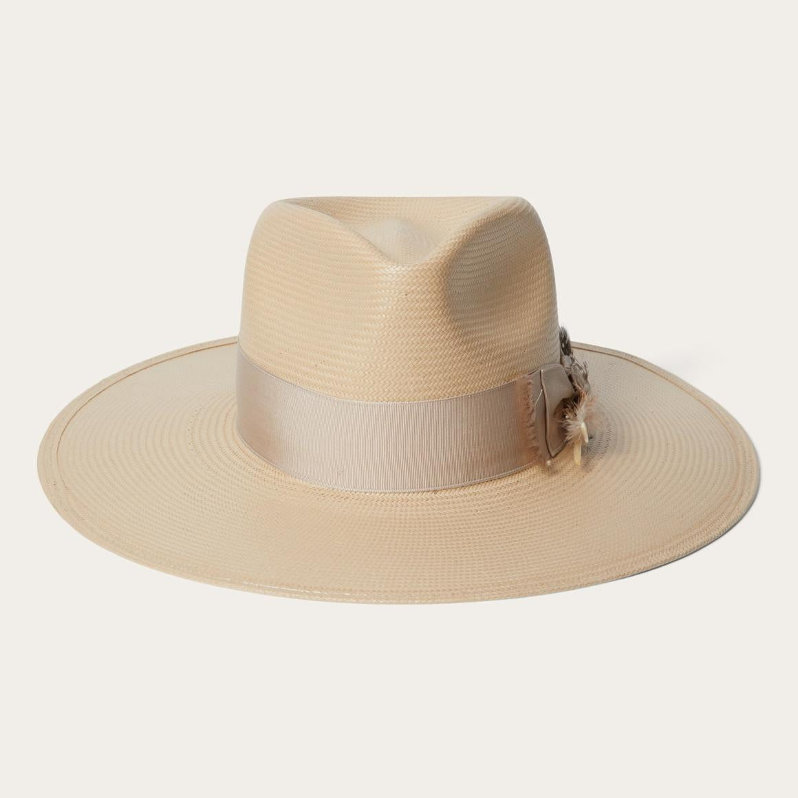 Atacama Straw Fedora Silverbelly Men/Women Stetson Fedora