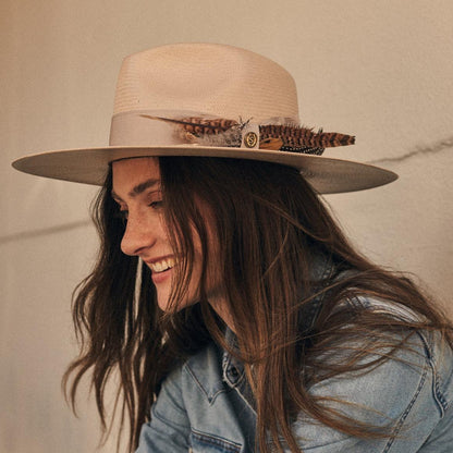 Atacama Straw Fedora Silverbelly Men/Women Stetson Fedora
