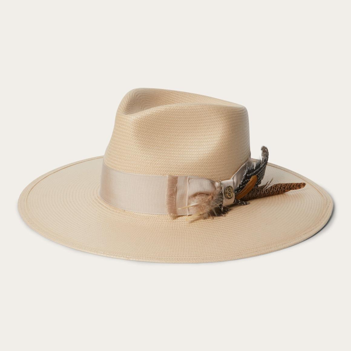 Atacama Straw Fedora Silverbelly Men/Women Stetson Fedora