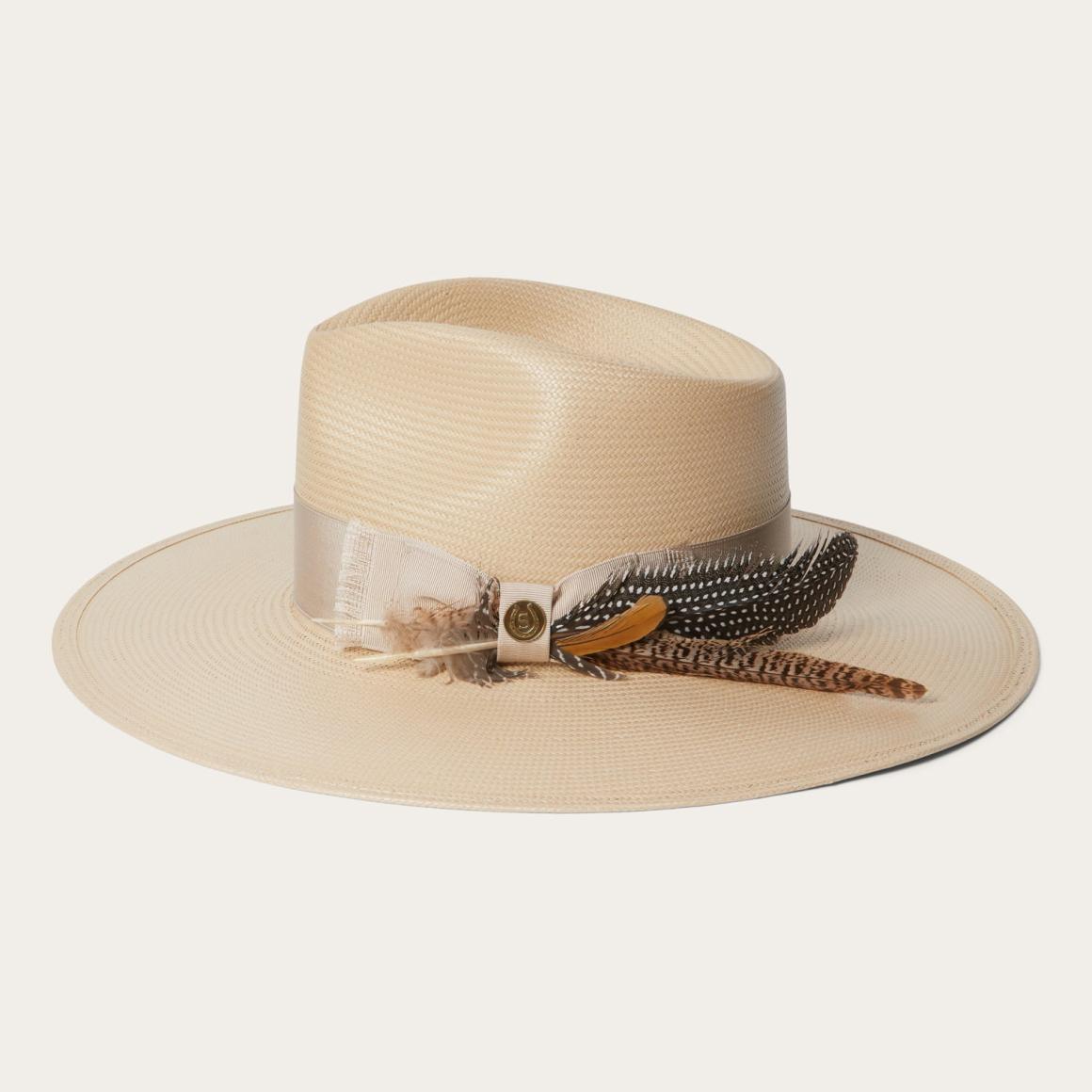 Atacama Straw Fedora Silverbelly Men/Women Stetson Fedora