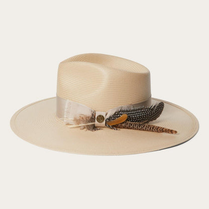 Atacama Straw Fedora Silverbelly Men/Women Stetson Fedora