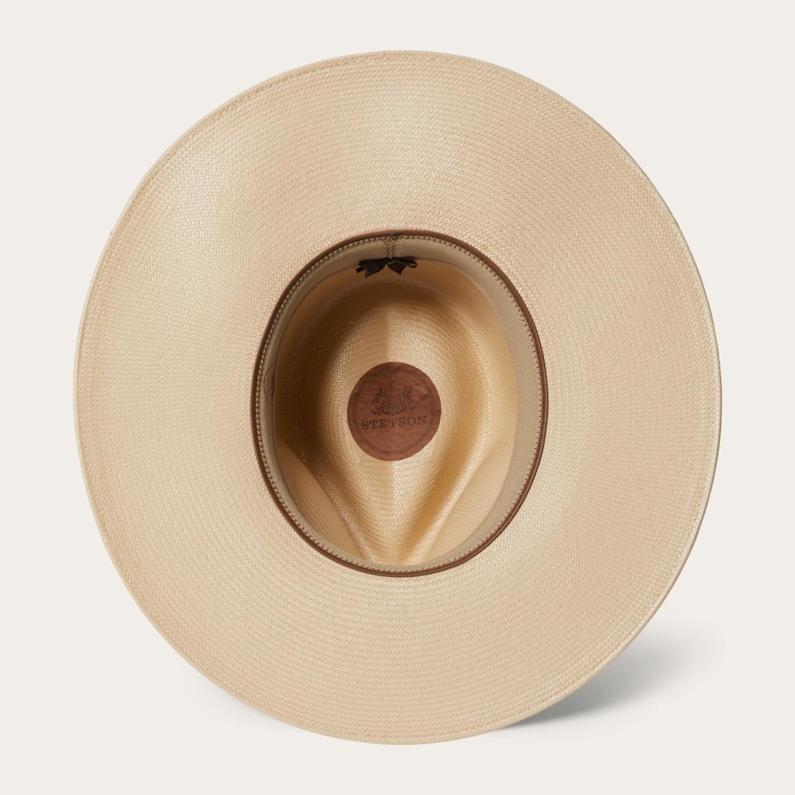 Atacama Straw Fedora Silverbelly Men/Women Stetson Fedora