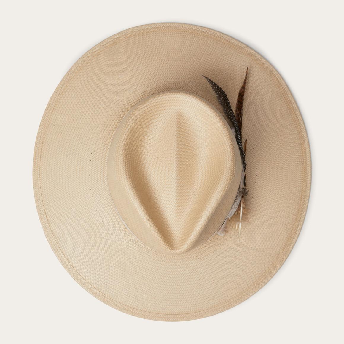 Atacama Straw Fedora Silverbelly Men/Women Stetson Fedora