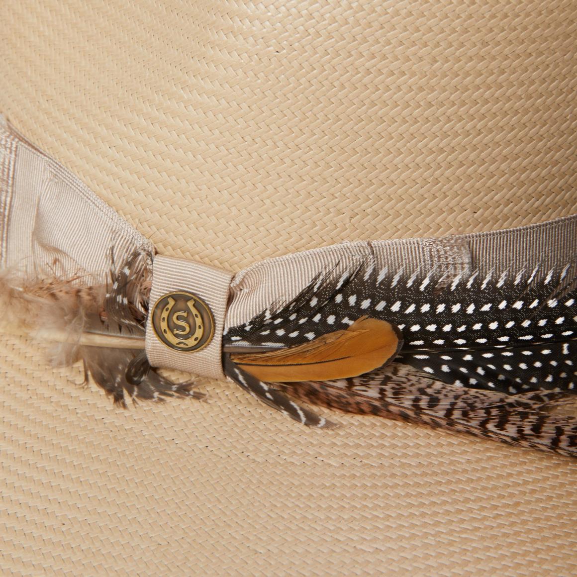 Atacama Straw Fedora Silverbelly Men/Women Stetson Fedora