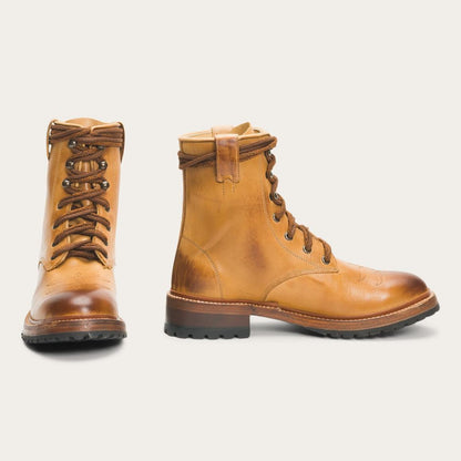 August Boots Tan Women Stetson Outdoor