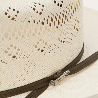Baker 10X Straw Cowboy Hat Natural Men/Women Stetson Western