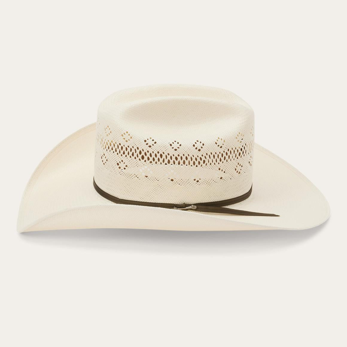 Baker 10X Straw Cowboy Hat Natural Men/Women Stetson Western