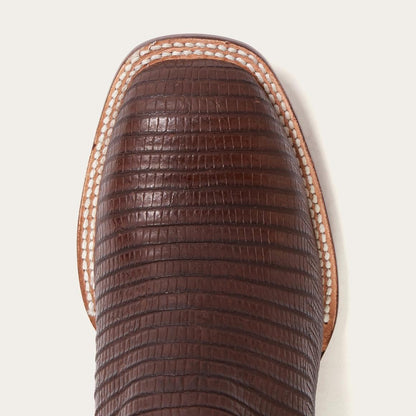 Beaumont Brown Teju Cowboy Boot Brown Men Stetson Exotics