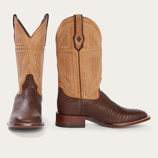 Beaumont Brown Teju Cowboy Boot Brown Men Stetson Western
