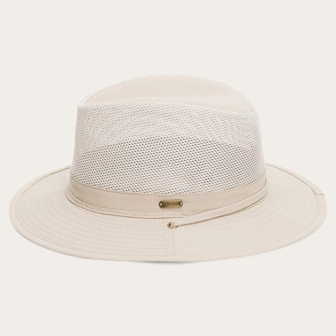 Berghund 'No Fly Zone' Mesh Hat Khaki Men/Women Stetson Outdoor