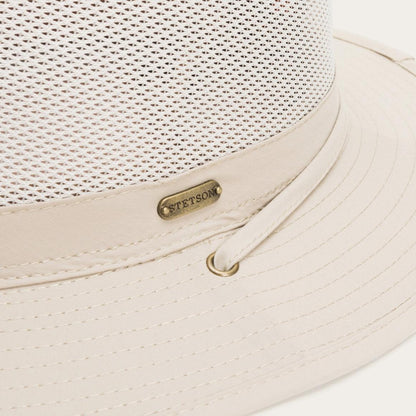 Berghund 'No Fly Zone' Mesh Hat Khaki Men/Women Stetson Outdoor