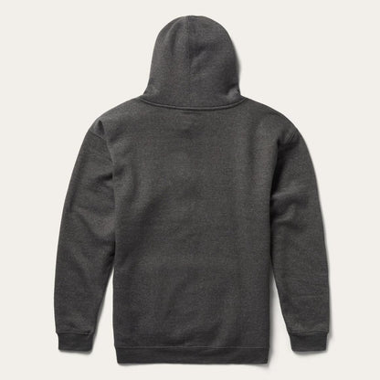 Bison Hoodie Grey Men Stetson Sweaters & Hoodies