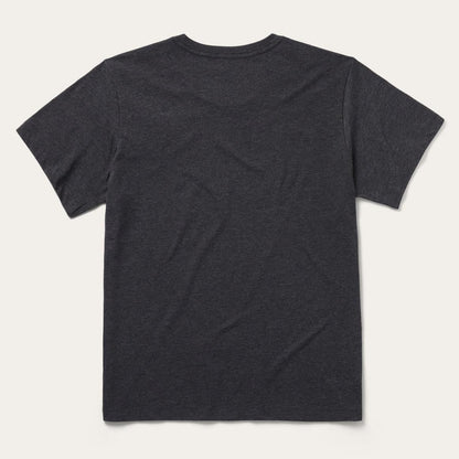 Bison Spirit Graphic Tee Black Men Stetson Tees