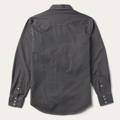 Black Diamond Shirt Black Men Stetson Modern Cut