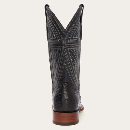 Black Falls Alligator Cowboy Boot Black Men Stetson Western