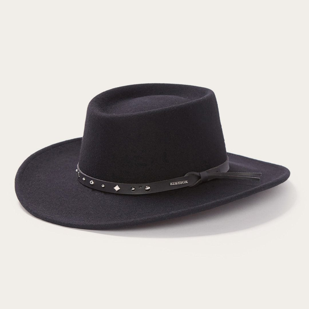Black Hawk Outdoor Hat Black Men/Women Stetson Outdoor