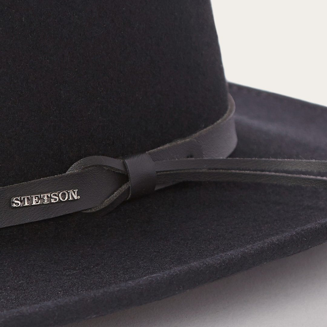 Black Hawk Outdoor Hat Black Men/Women Stetson Outdoor