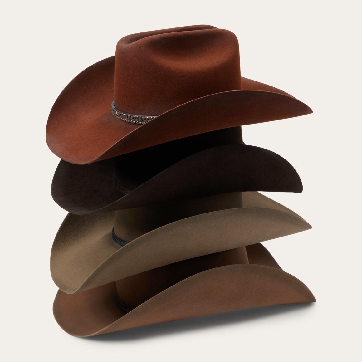 Boss Of The Plains 6X Cowboy Hat Assorted Brown Men/Women Stetson Western