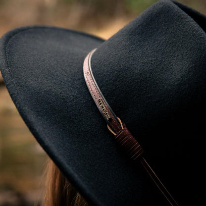 Bozeman Outdoor Hat Black Men/Women Stetson Outdoor
