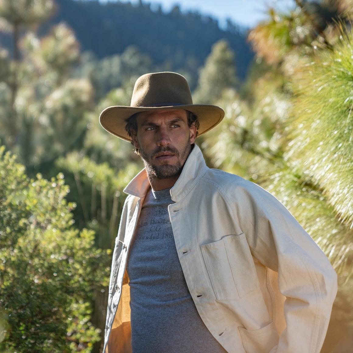 Bozeman Outdoor Hat Light Brown Men/Women Stetson Outdoor
