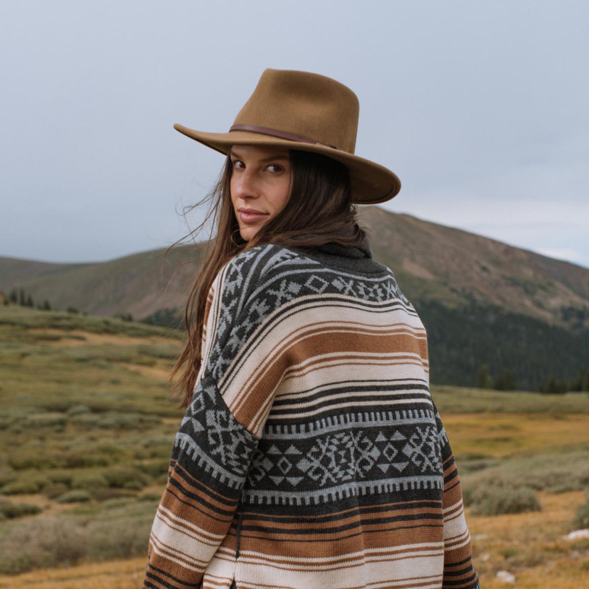 Bozeman Outdoor Hat Light Brown Men/Women Stetson Outdoor