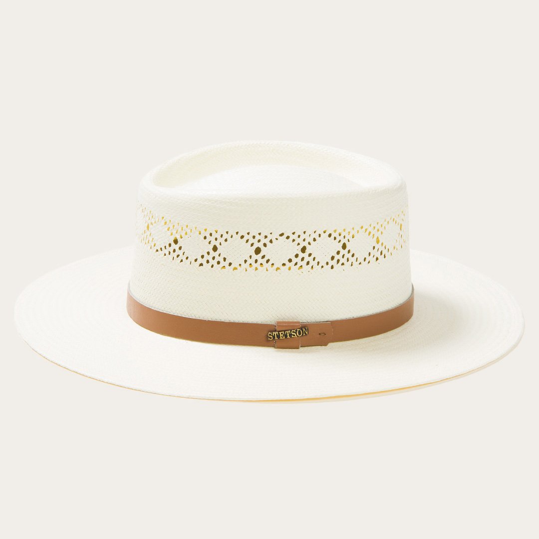 Brentwood Vented Straw Outdoor Hat Natural Men/Women Stetson Outdoor