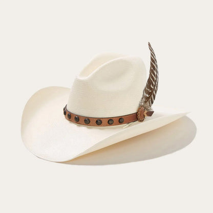 Broken Bow 10X Straw Cowboy Hat Natural Men/Women Stetson Western