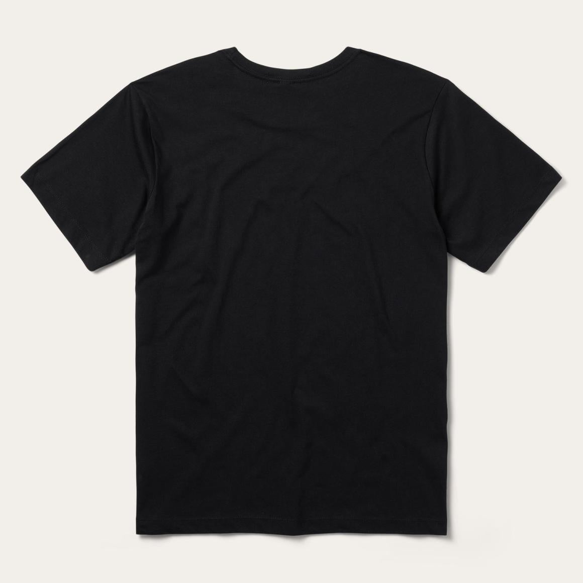 Bronco Rider Graphic Tee Black Men Stetson Tees
