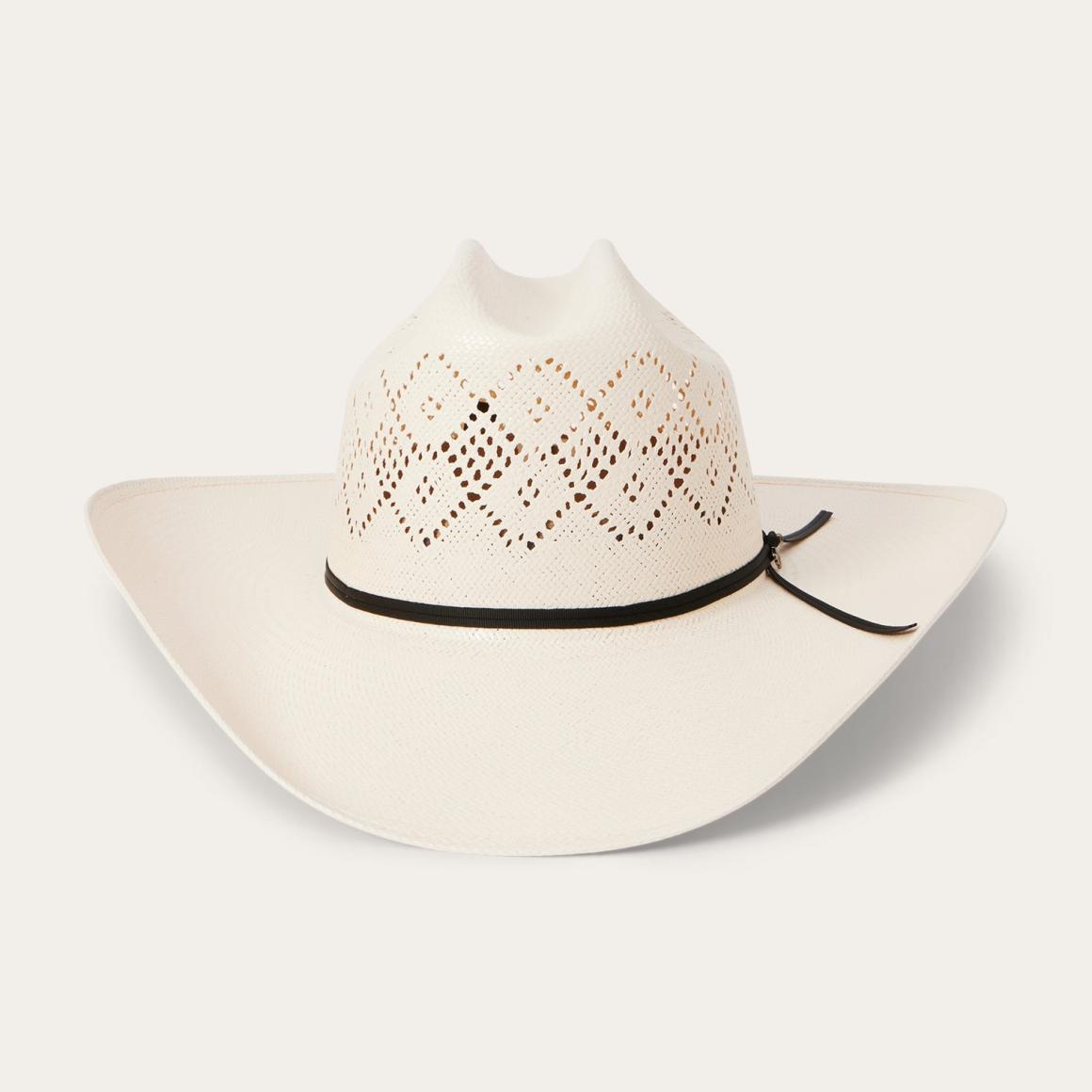 Brookwood 10X Straw Cowboy Hat Natural Men/Women Stetson Western