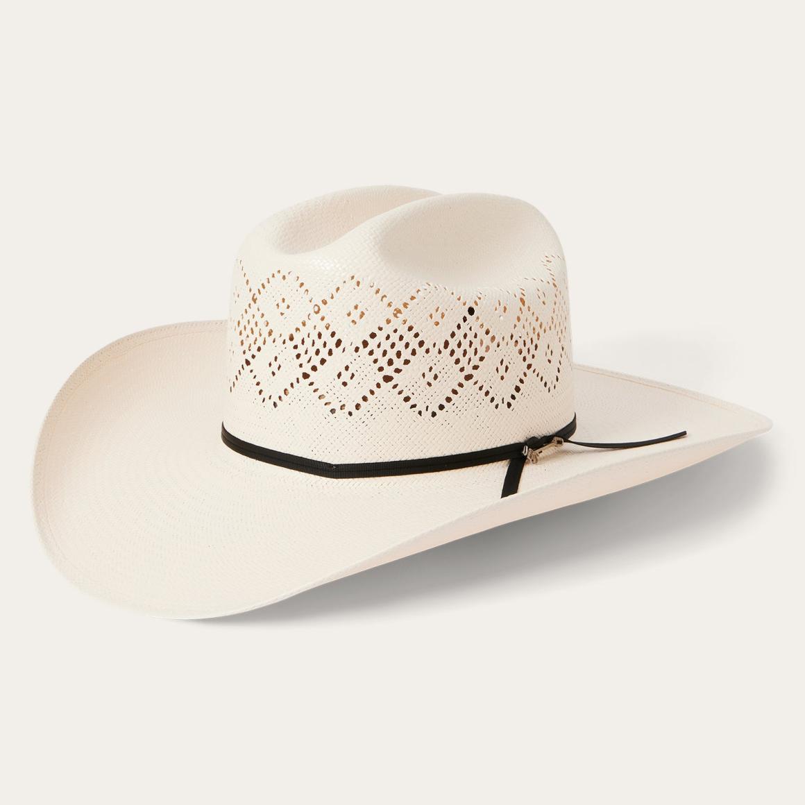 Brookwood 10X Straw Cowboy Hat Natural Men/Women Stetson Western