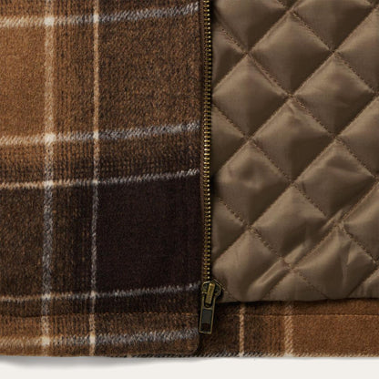 Brown Plaid Western Coat Brown Men Stetson Flannel Shirts