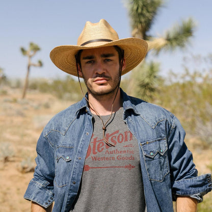 Bryce Straw Hat Natural Men/Women Stetson Outdoor