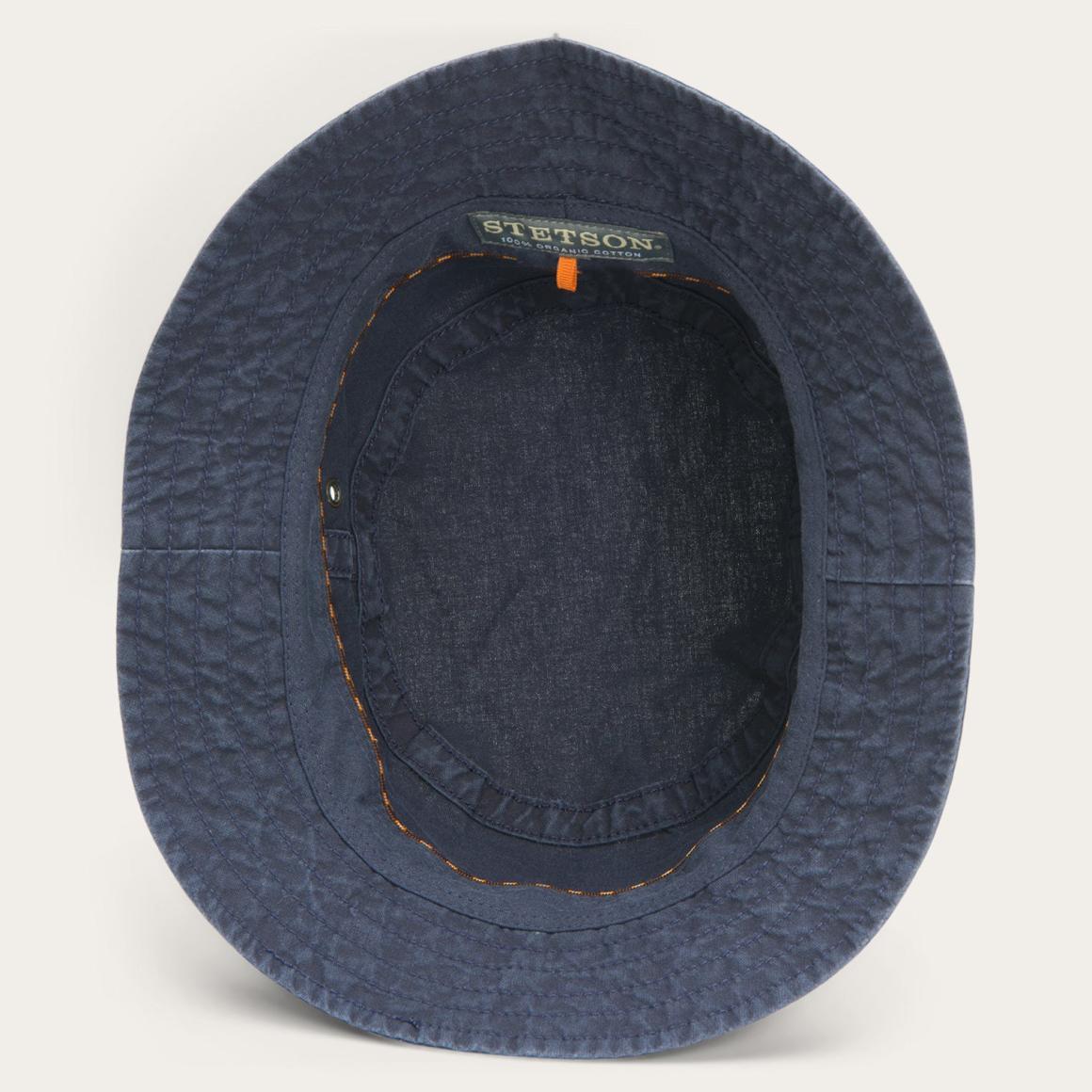 Bucket Delave Organic Cotton Blue Men/Women Stetson Outdoor