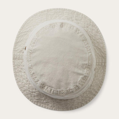 Bucket Delave Organic Cotton Off White Men/Women Stetson Caps & Truckers