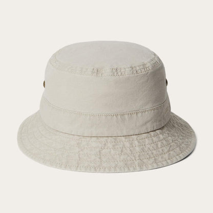 Bucket Delave Organic Cotton Off White Men/Women Stetson Outdoor