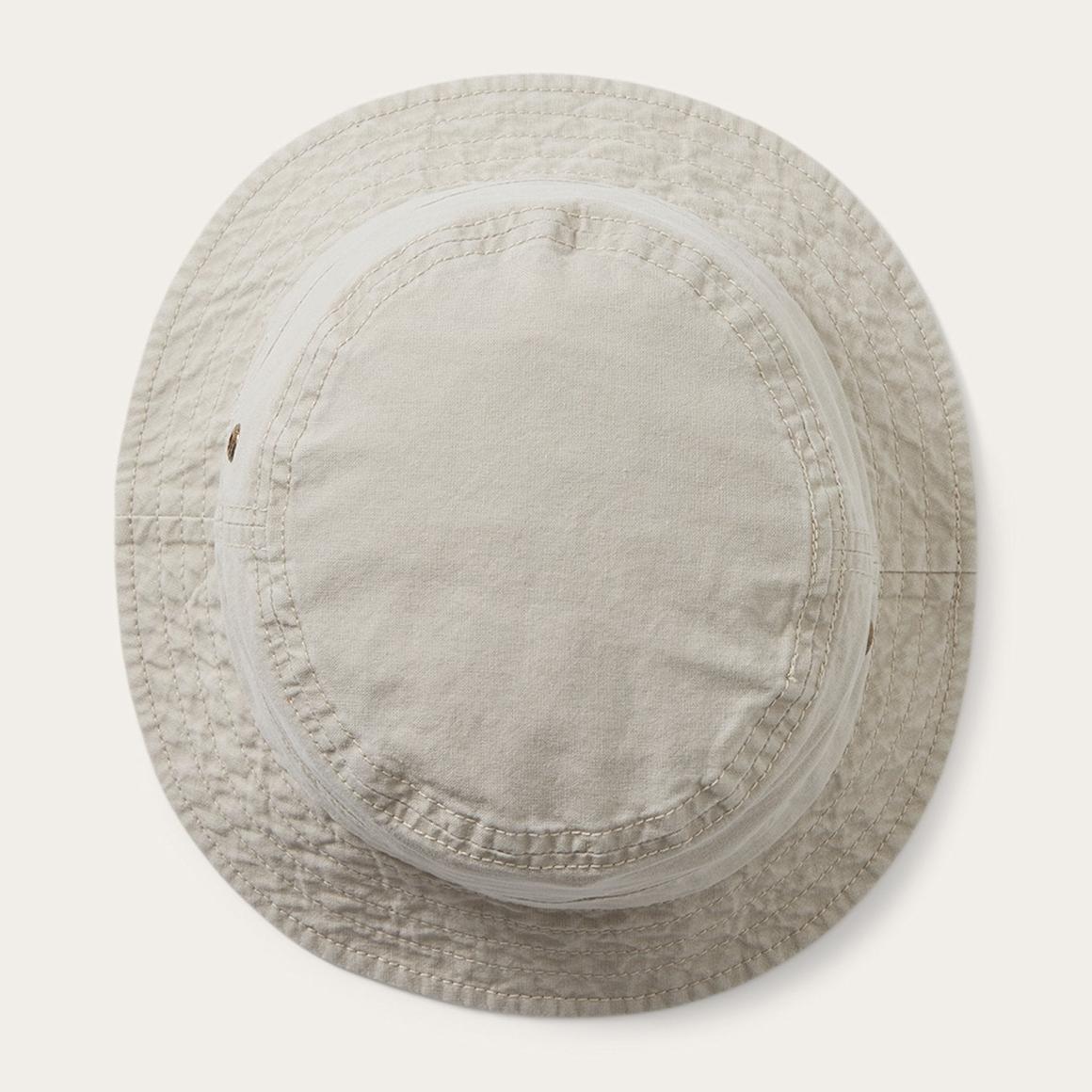 Bucket Delave Organic Cotton Off White Men/Women Stetson Outdoor