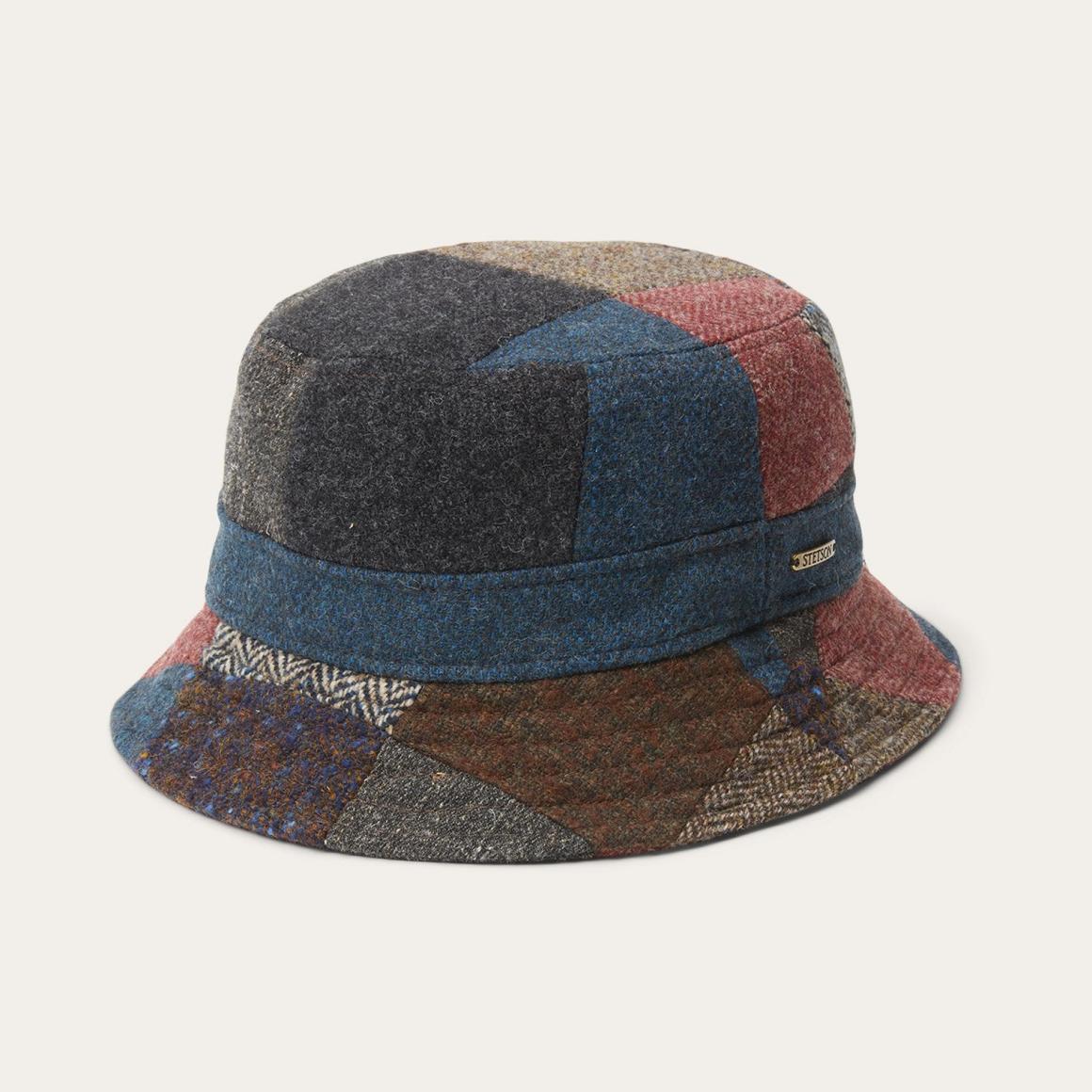 Bucket Patchwork Patchwork Men/Women Stetson Caps & Truckers