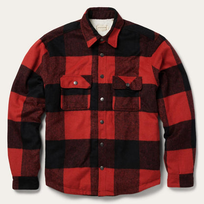 Buffalo Plaid Western Coat Red Men Stetson Jackets