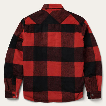 Buffalo Plaid Western Coat Red Men Stetson Jackets
