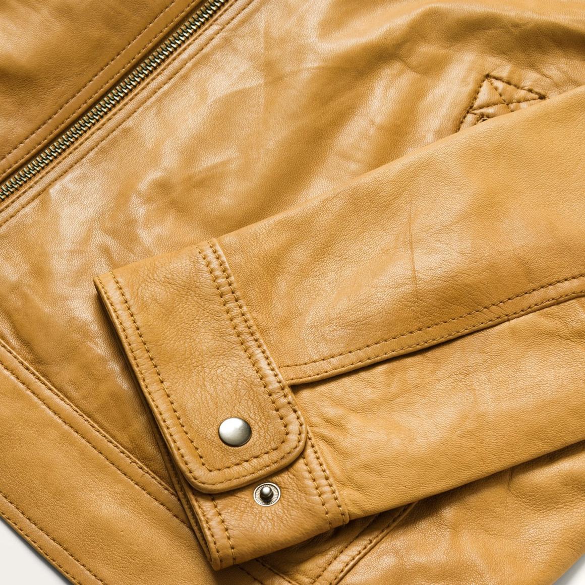 Butter Soft Distressed Leather Jacket Brown Men Stetson Jackets