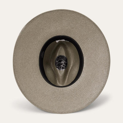 Caelus Straw Fedora Seafoam Men/Women Stetson Fedora