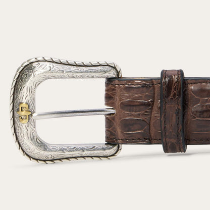 Caiman Western Tab Belt Cigar Classic Men Stetson Belts