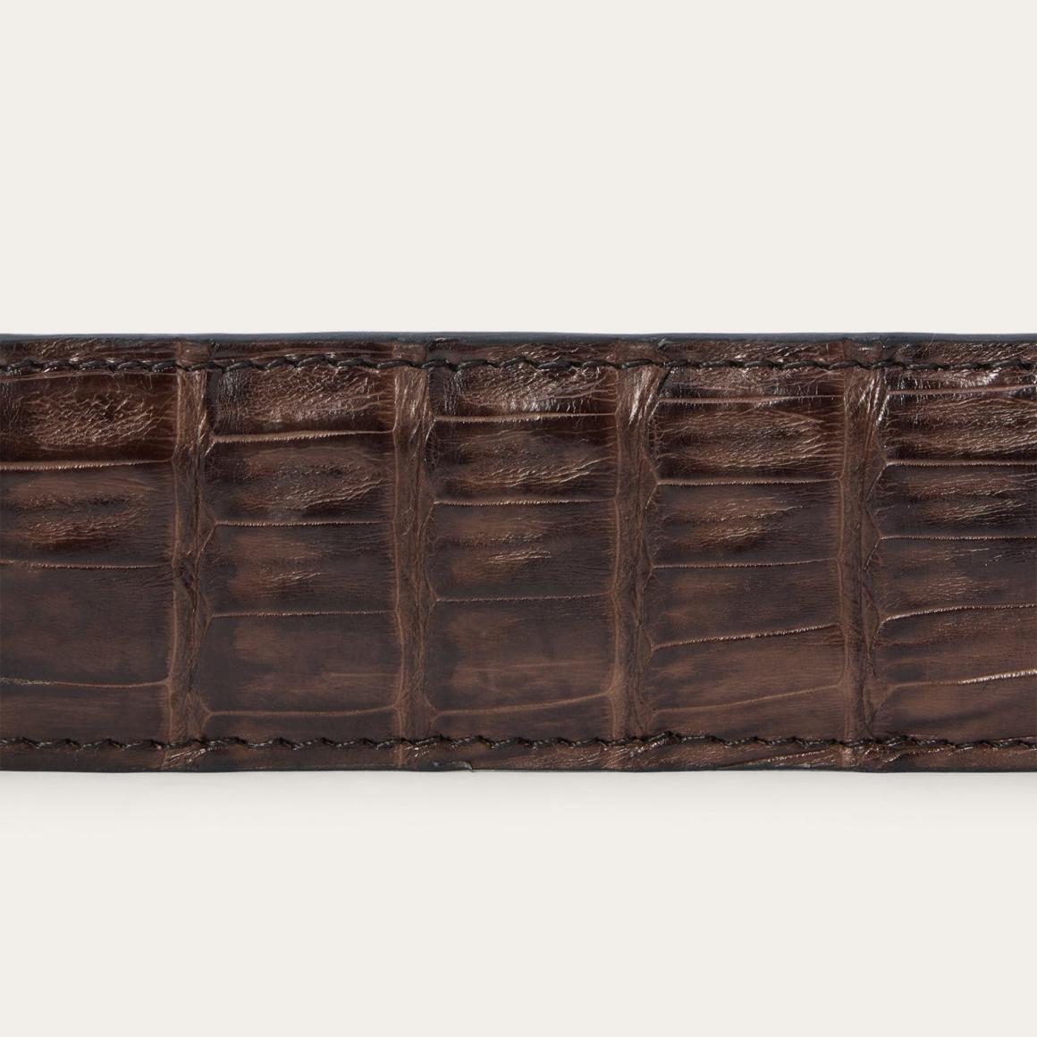 Caiman Western Tab Belt Cigar Classic Men Stetson Belts